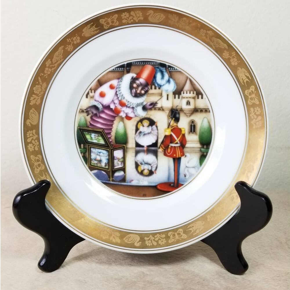Royal Copenhagen Wall Decor Plate 1975 Tin Soldier Hans Christian Andersen Vtg